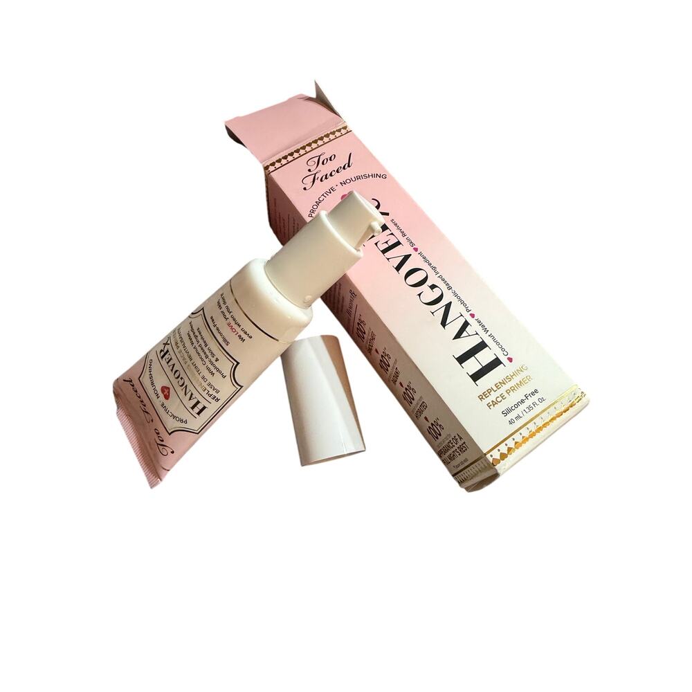 Too Faced Hangover Replenishing Face Primer 1.35 oz Silicone-Free NIB 40ml